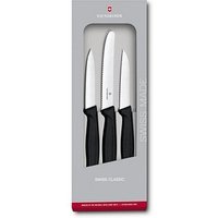 3 VICTORINOX Gemüsemesser Swiss Classic silber