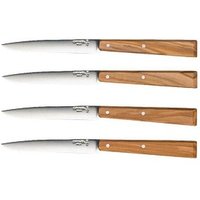 4 OPINEL Kochmesser Bon Appetit silber, braun glatt