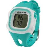 GARMIN Laufuhr Forerunner 15 Türkis / Weiß (Standard) mit Herzfrequenz-Brustgurt