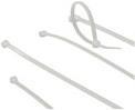 ACT Cable ties transparant, length 380 mm,width 7.6 mm. Length: 380 mm Cable tie trans 380/7.6mm (CT1080)