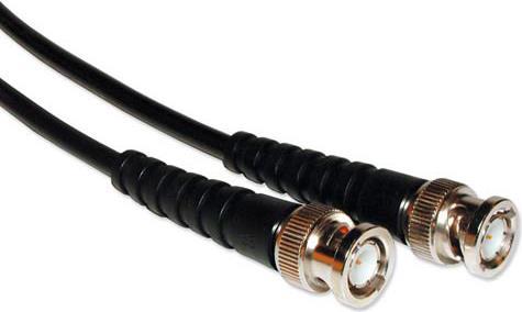 ACT RG-59 patch cable black 75 Ohm 5,00 m. Length: 5 m Cable rg59 2xbnc 5.00m (Q71500)