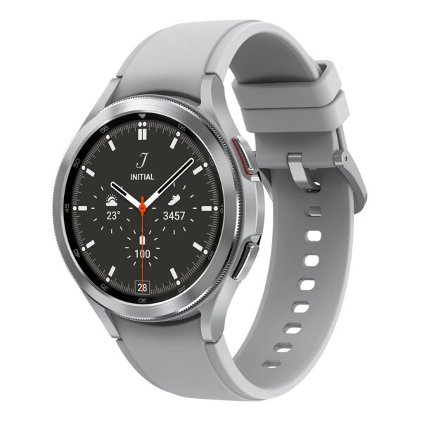 Samsung R890 Galaxy Watch 4 Classic 46mm silber Smartwatch – Bild 2