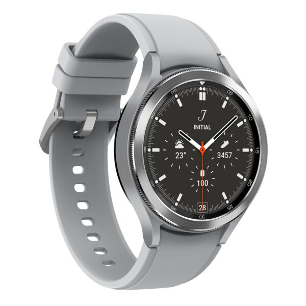 Samsung R890 Galaxy Watch 4 Classic 46mm silber Smartwatch – Bild 4