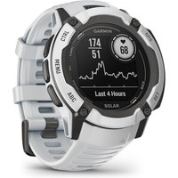 Garmin INSTINCT 2X Solar Multisport-Smartwatch steinweiß