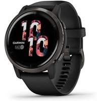 Garmin Venu 2 GPS-Multisportuhr Schwarz/Schiefergrau Smartwatch