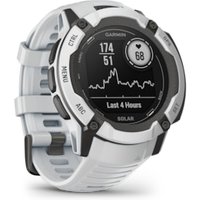 Garmin INSTINCT 2X Solar Multisport-Smartwatch steinweiß