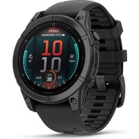 Garmin fēnix E - 47 mm AMOLED Schwarz/ Schiefergrau